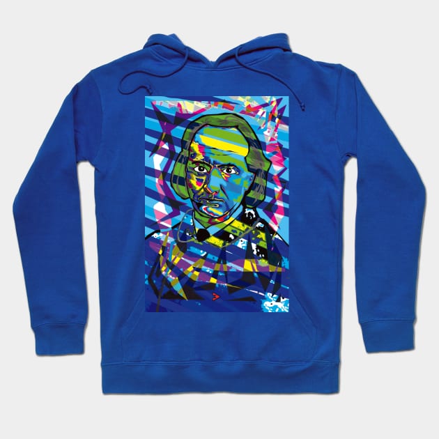 Charles Baudelaire - Blue Hoodie by Exile Kings 